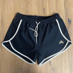 Tracksmith Van Cortlandt Shorts - Black / Ivory - XS (NWOT)